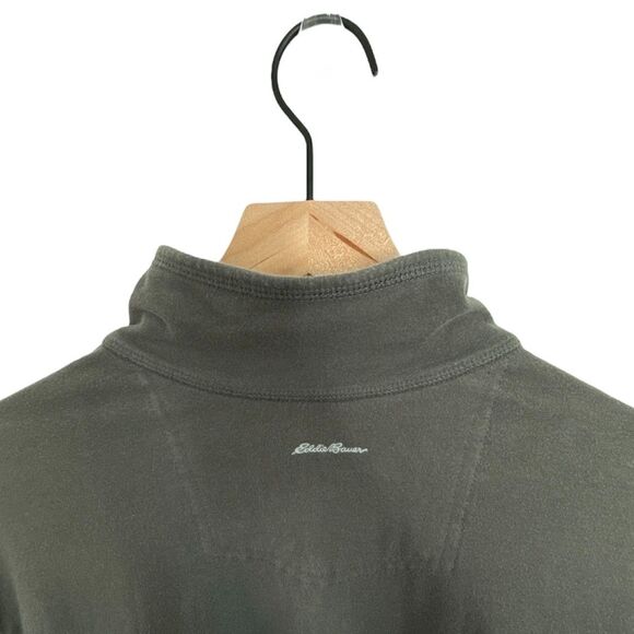 Eddie Bauer Shirt Men's Large Travex 1/4 Zip Pullover Hiking Travel Lightweight - Picture 4 of 9